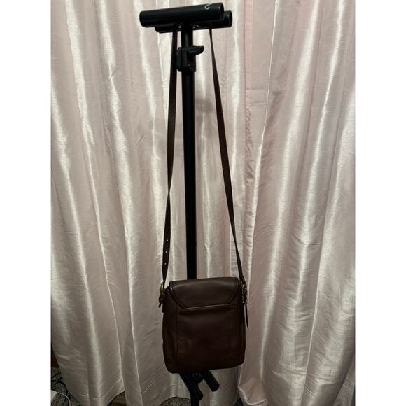 Vintage Coach 9929 Convertible Crossbody Shoulder Bag Brown Glove-Tanned Leather - Picture 15 of 15